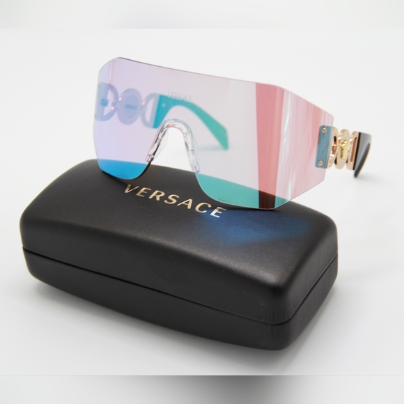 NEW VERSACE SUNGLASSES VE2258 1002MA VERSACE EYEWEAR MOD 2258 1002/MA - Picture 1 of 11